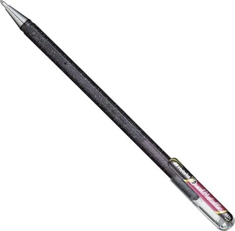 Pentel K110 Dual Metallic Gelroller (Mine) schwarz