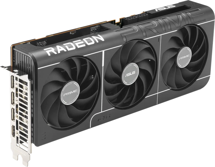 ASUS Prime Radeon RX 9070 OC, PRIME-RX9070-O16G, 16GB GDDR6, HDMI, 3x DP