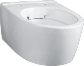 Geberit iCon Wand-WC Tiefspüler, verkürzte Ausladung, Rimfree weiß/KeraTect