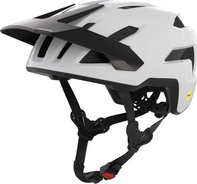 Alpina Taunus MIPS Helm white matt