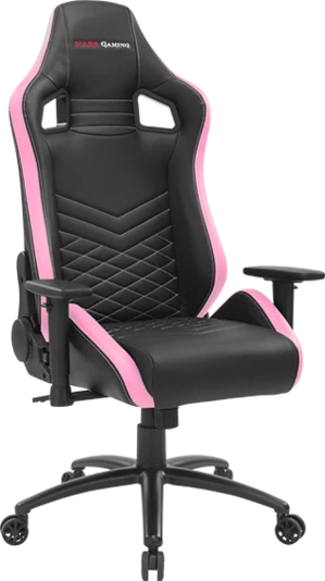 Mars Gaming MGCXNEO Premium Gamingstuhl, schwarz/rosa