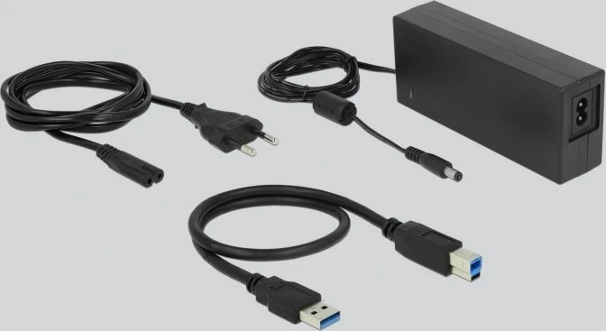 DeLOCK Dockingstation SATA 6Gb/s, USB-B 3.0/eSATA