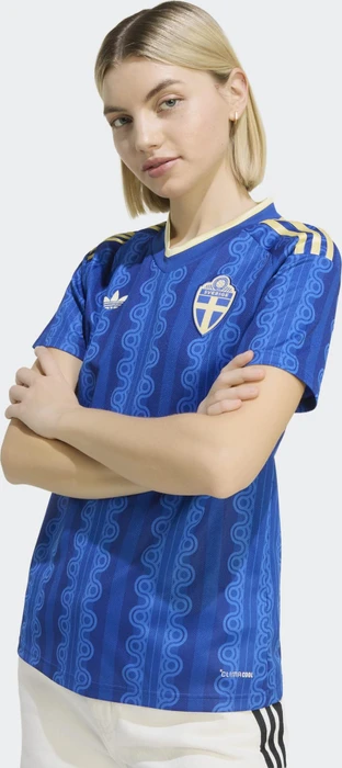 adidas FIFA WM 2026 Schweden Auswärtstrikot kurzarm royal blue (Damen)
