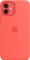 Apple Silikon Case mit MagSafe für iPhone 12/iPhone 12 Pro zitruspink Vorschaubild