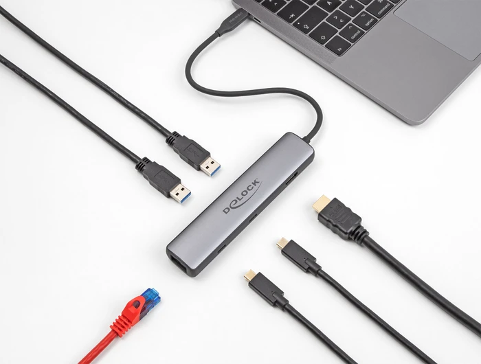 DeLOCK USB Type-C Docking Station, USB4 [Stecker]