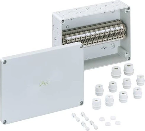 Spelsberg RKi 4/34-34x4² Reihenklemmengehäuse, mit Schutzart IP54/IP66, Nennquerschnitt 4 mm²