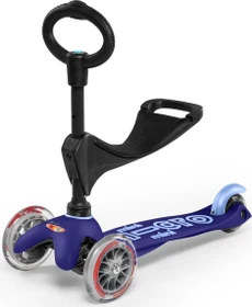 Micro Mini Micro 3in1 Deluxe Kickboard blau