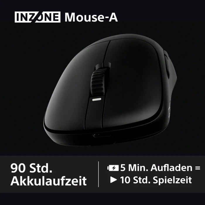 Sony INZONE Mouse-A Wireless Gaming Mouse, schwarz, USB