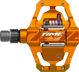 Time Speciale 10 Small Klickpedale orange