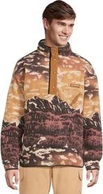 Columbia Helvetia Half Snap Fleece Print Pullover camel brown sisters (Herren)