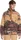 Columbia Helvetia Half Snap Fleece Print Pullover camel brown sisters (Herren) (2098461-225)