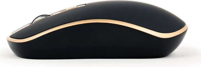 Gembird Wireless Optical Mouse 4B-06 schwarz/gold, USB