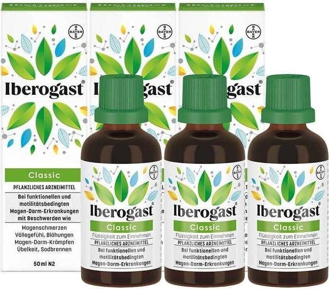 Iberogast Classic Flüssigkeit, 150ml (3x 50ml)