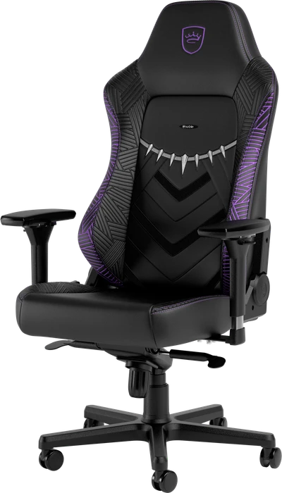 noblechairs Hero Black Panther Edition Gamingstuhl, schwarz/violett