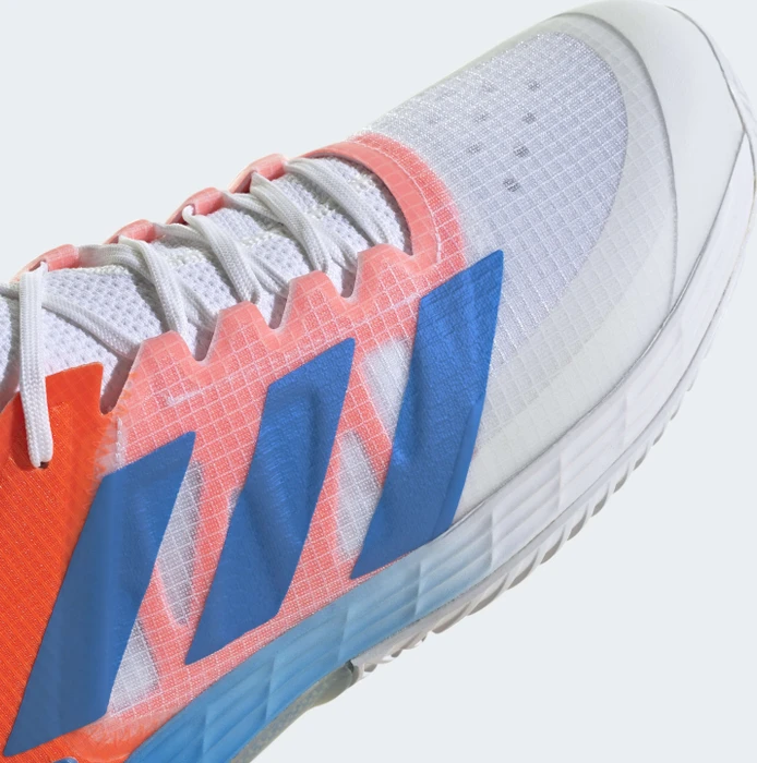 adidas Adizero Ubersonic 4 cloud white/blue rush/solar red (Herren)