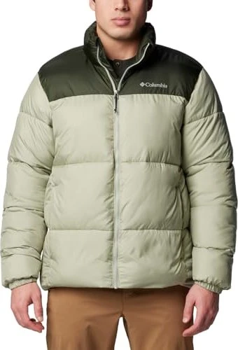 Columbia Puffect III Puffer Jacke safari/greenscape (Herren)