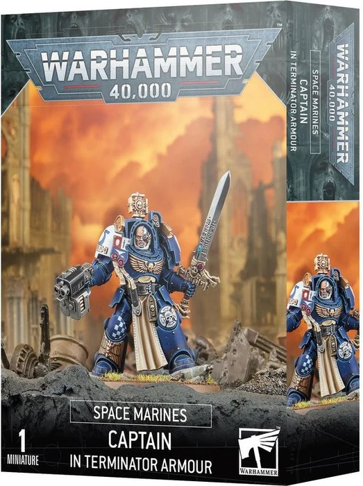 Games Workshop Warhammer 40.000 - Space Marines - Captain in Terminator Armour