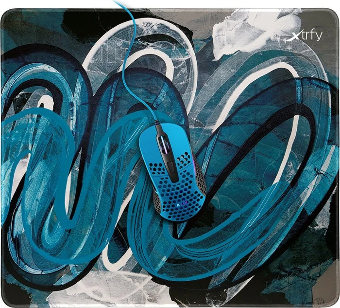 Cherry Xtrfy GP4 Street Blue Mauspad, groß