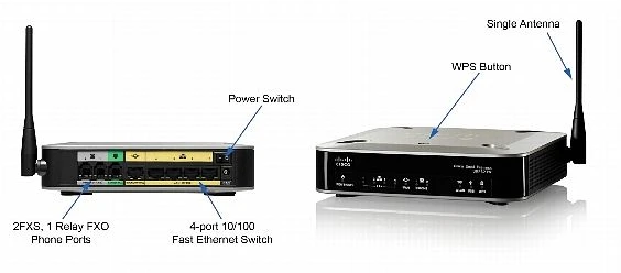 Cisco SRP521W VoIP Router