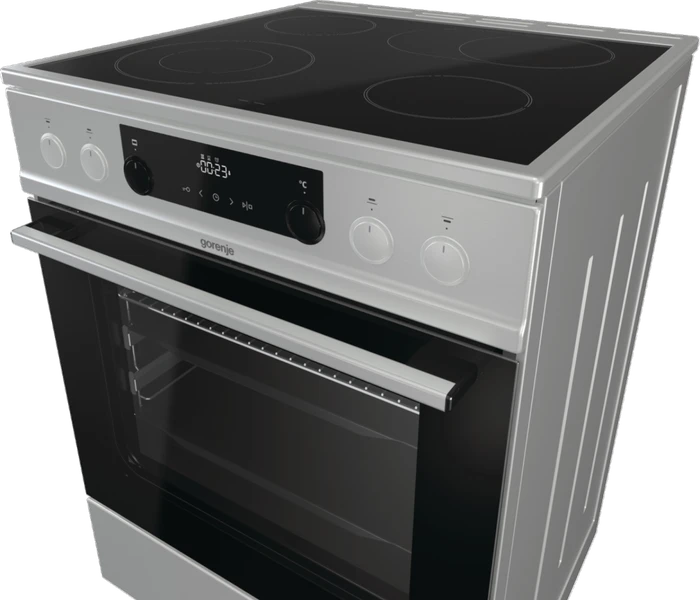 Gorenje ECS6350XPA Elektroherd mit Glaskeramik-Kochfeld
