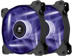 Corsair Air Series AF120 LED Purple Quiet Edition, 120mm, 2er-Pack