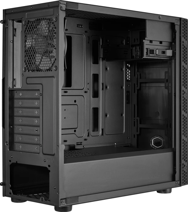 Cooler Master MasterBox MB600L V2, schwarz, mit 5.25" Schacht, Glasfenster