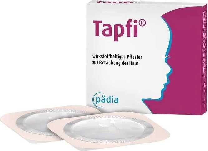 Tapfi Pädia 25mg/25mg wirkstoffhaltige Pflaster, 20 Stück