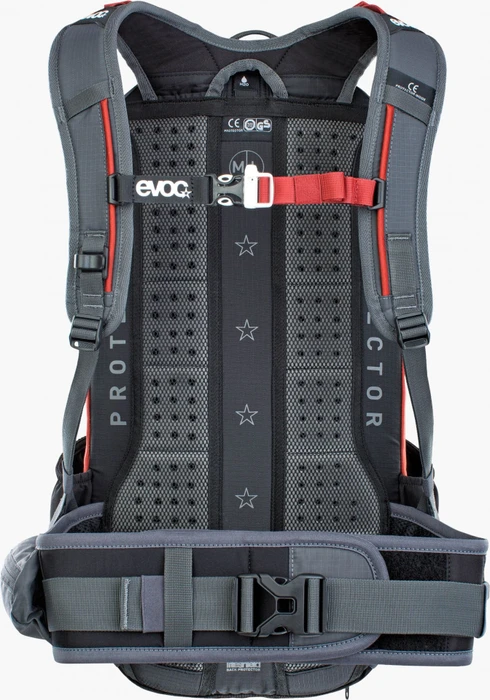 Evoc FR Enduro 16 carbon grey/chili red