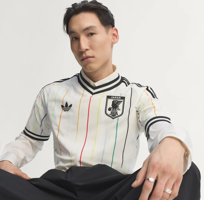 adidas FIFA WM 2026 Authentic Japan Auswärtstrikot kurzarm off white/black (Herren)