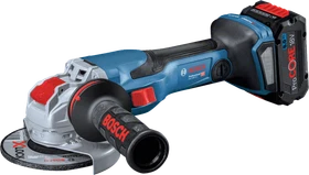 Bosch Professional GWX 18V-15 C BITURBO Akku-Winkelschleifer inkl. L-Boxx + 2 Akkus 8.0Ah