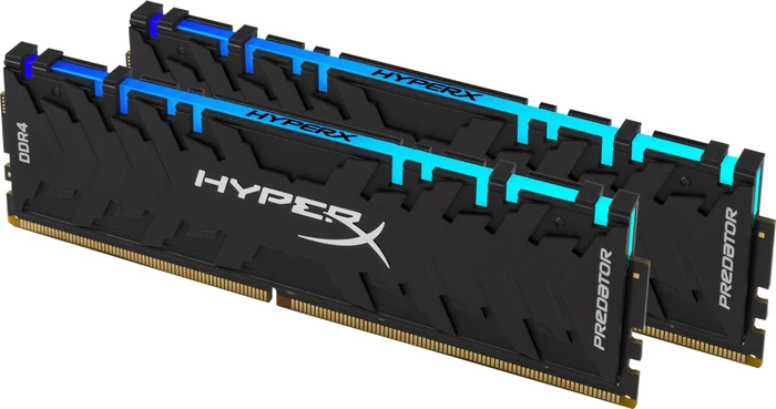 Kingston HyperX Predator RGB UDIMM 16GB Kit, DDR4-4000, CL19-21-21, 1RX8