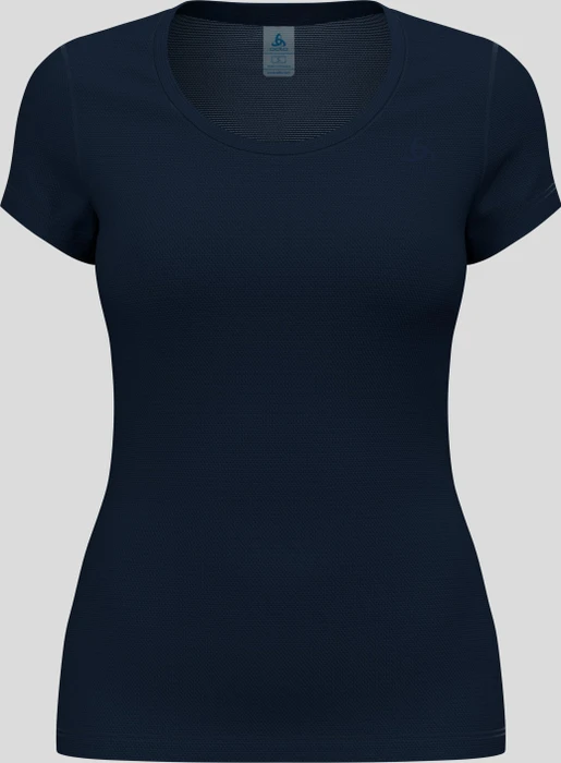 Odlo Active F-Dry Light Eco Funktionsshirt kurzarm dark sapphire (Damen)