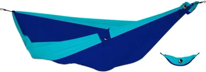 Ticket to the Moon Kingsize Hängematte royal blue turquoise
