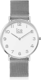 Ice-Watch Ice City Milanese Silver Shiny White Unisex 012701