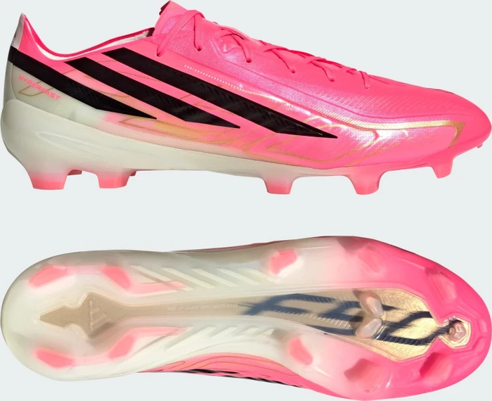 adidas F50 Hyperfast Pro FG solar turbo/core black/gold metallic
