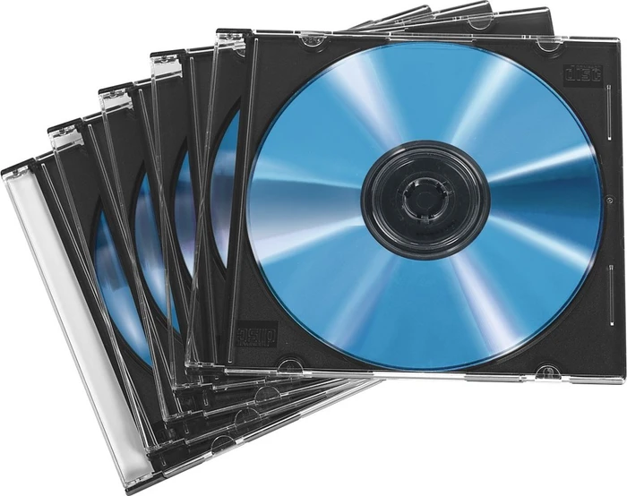 Hama CD-Leerhülle Slim, 50 Stück