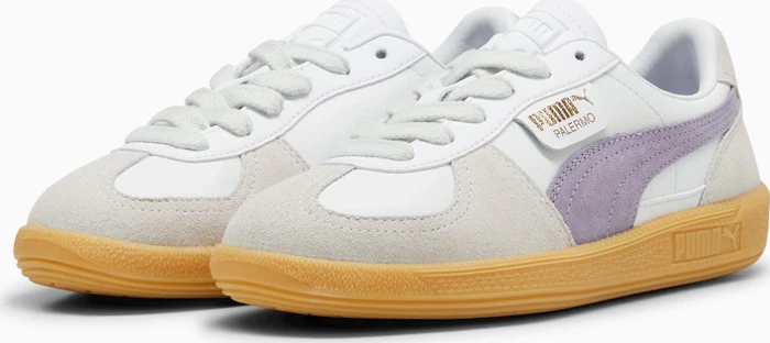 Puma Palermo Leather puma white/pale plum/gum