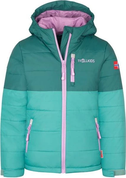 Trollkids Hemsedal Funktionsjacke petrol (Junior)