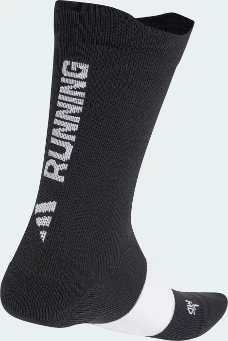 adidas Run x Graphic Laufsocken schwarz/weiß