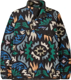 Patagonia Lightweight Synchilla Snap-T Pullover kaleido: black (Herren)