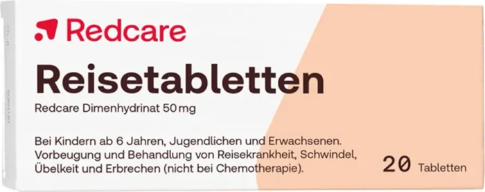 Redcare Dimenhydrinat 50mg Reisetabletten