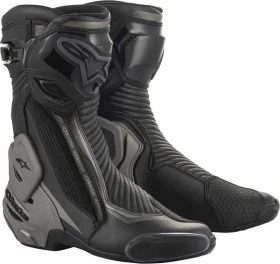 Alpinestars SMX Plus V2 Motorradstiefel schwarz/grau