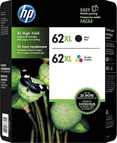 HP Druckkopf mit Tinte 62 XL schwarz/dreifarbig