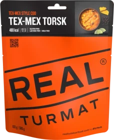 Real Turmat Kabeljau nach Tex-Mex Art 480kcal