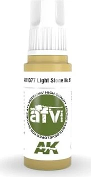 AK-Interactive 3rd Gen Acrylic Colors AFV Series light stone no.61, 17ml
