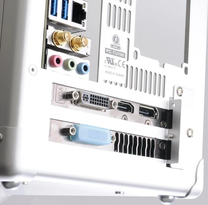 Lian Li PC-TU100A silber, Mini-ITX