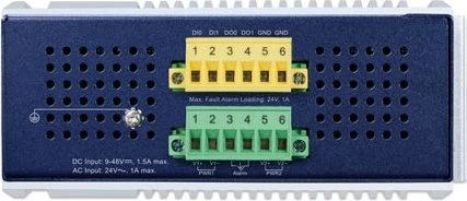 Planet TSN-5225-4T2S Industrial Railmount Gigabit Managed Switch, 4x RJ-45, 2x SFP
