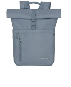 Travelite Basics Rollup Laptoprucksack, 15.6", rauchblau
