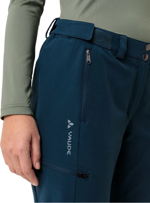Vaude Skomer II Softshell Hose lang dark sea (Damen)
