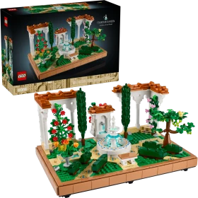 LEGO Icons - Springbrunnengarten